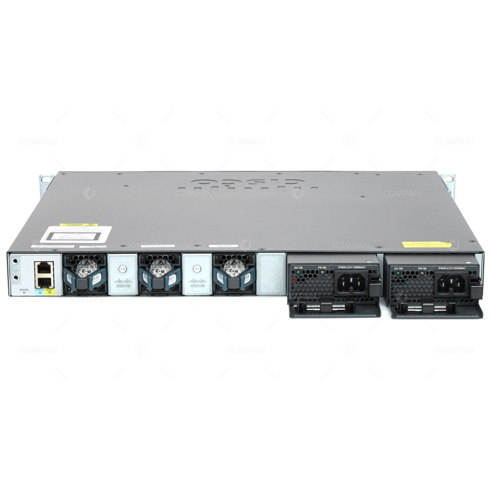 Cisco WS-C3650-12X48UQ-S 48x RJ-45  4x SFP+ 10Gb - Power over Ethernet Switch